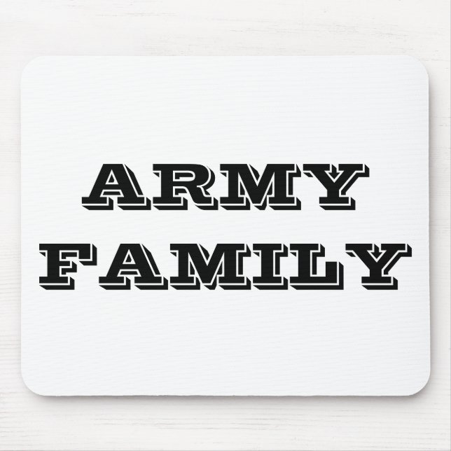 Mousepad Army Family (Front)
