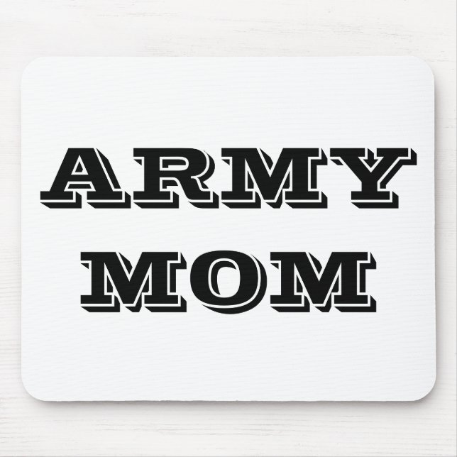 Mousepad Army Mom (Front)