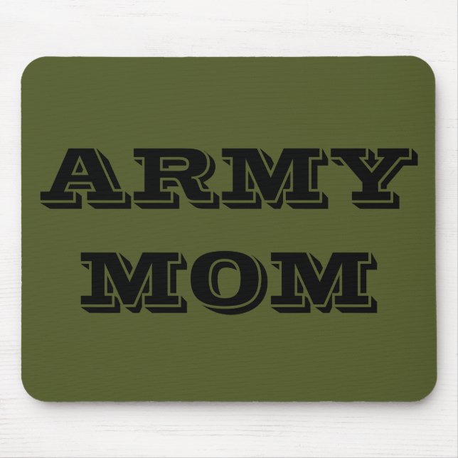 Mousepad Army Mom (Front)