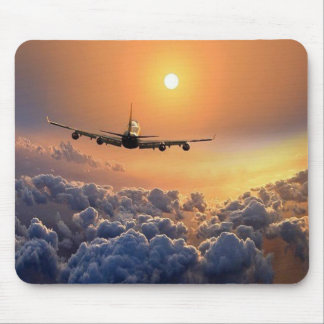 MousePad - Aviation with put-pity-sun