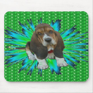 Mousepad Baby Basset Hound Sheldon