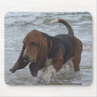 Mousepad Basset Hound By The Sea