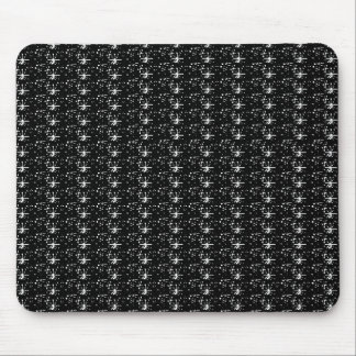 Mousepad Black Glitter