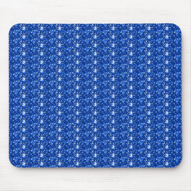 Mousepad  Blue Glitter (Front)