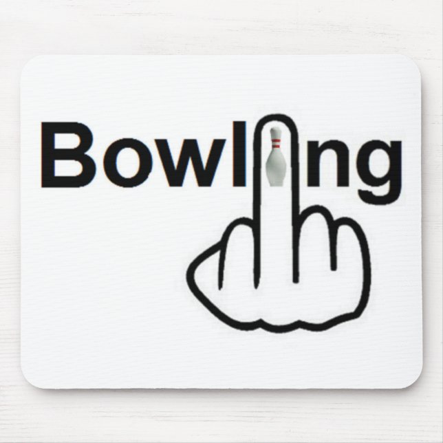 Mousepad Bowling Flip (Front)
