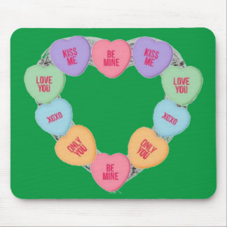 Mousepad Candy Love Hearts