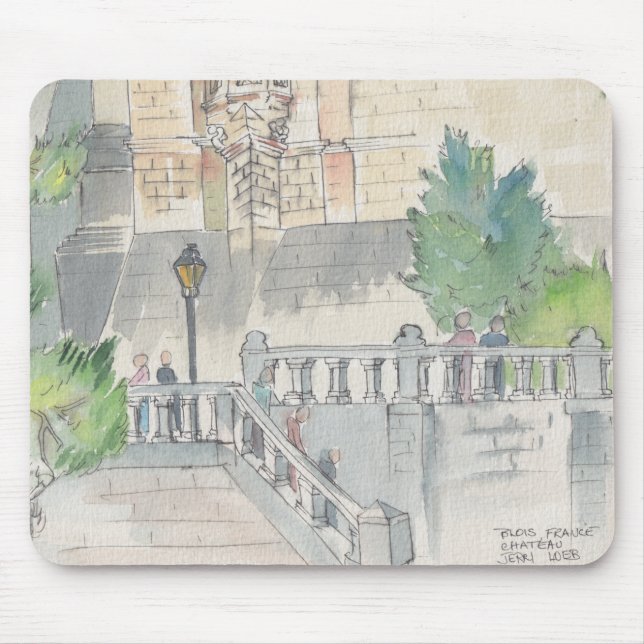 Mousepad "Chateau de Blois/France" (Front)
