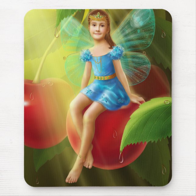 Mousepad "cherry garden" (Front)