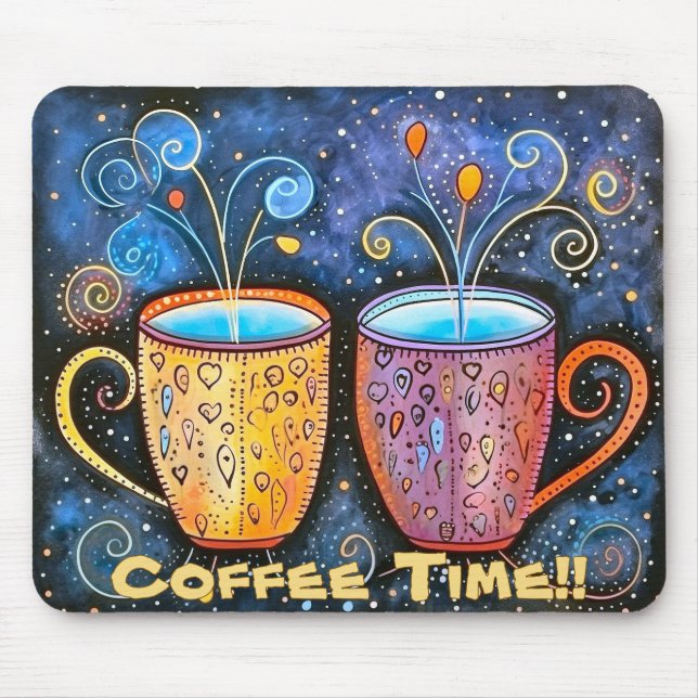 MOUSEPAD - Coffee Time!! (Front)