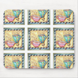 MOUSEPAD - COOL BEANS! COFFEE ART