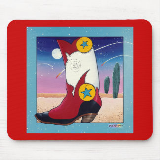 Mousepad - Cowboy Boots, All Dressed Up