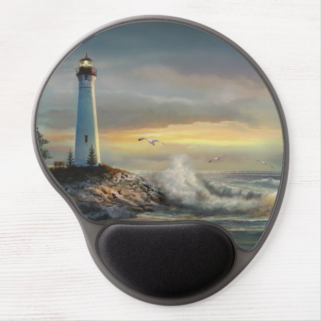 Mousepad Crisp Point Lighthouse (Front)
