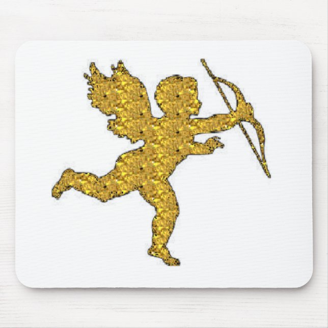 Mousepad Cupid Gold (Front)