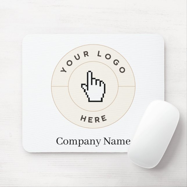 Mousepad - Custom (add text/logo)  (With Mouse)