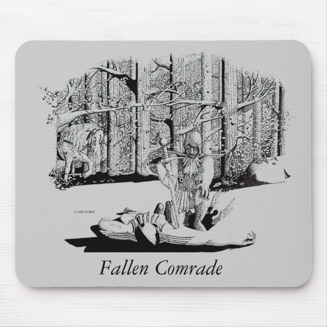 Mousepad - Fallen Comrade (Front)