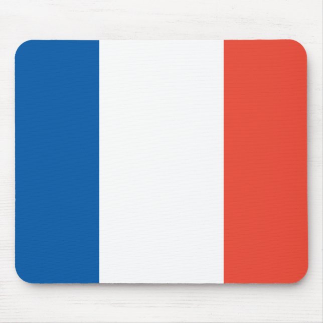 Mousepad Frankreich Fahne (Front)