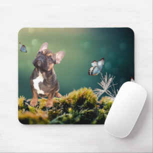 Mousepad französische Bulldogge