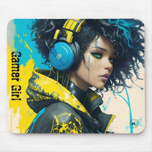 Mousepad Gamer Girl 02 (Front)