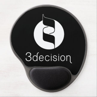 Mousepad Gel 3decision Black