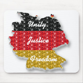 Mousepad German Flag Unity Justice Freedom