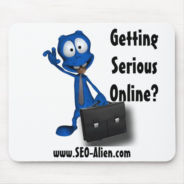 Mousepad Getting Serious... (Front)