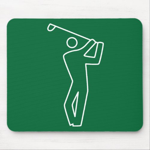 Mousepad _ Golf Player