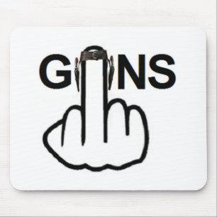 Mousepad Guns Flip