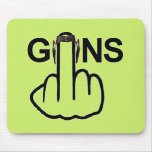 Mousepad Guns Flip