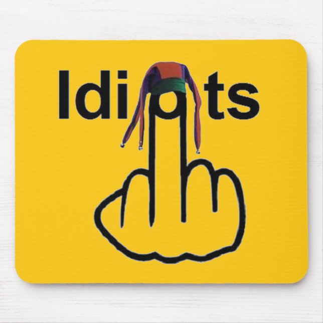 Mousepad Idiots Flip (Front)