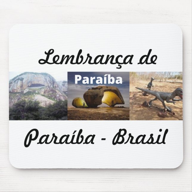 Mousepad lembrança de Paraíba (Front)