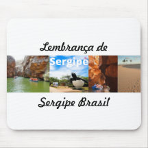 Mousepad lembrança de Sergipe Brasil
