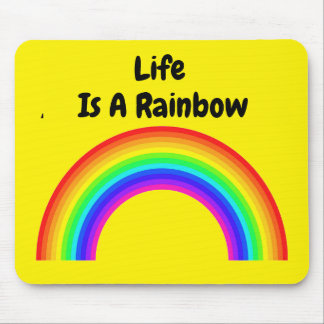 Mousepad Life Is A Rainbow