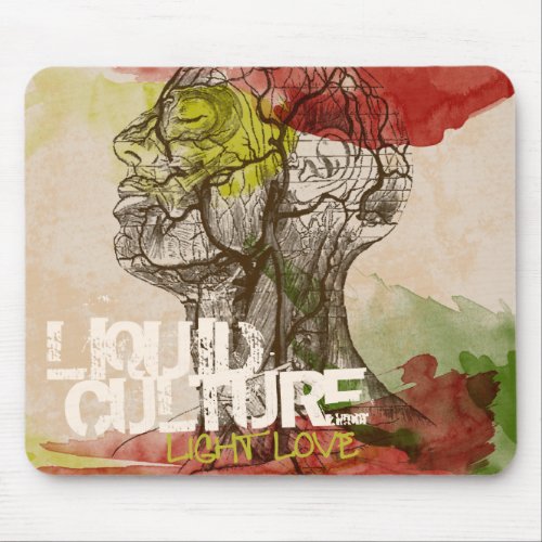 Mousepad Liquid Culture Band Light Love Album