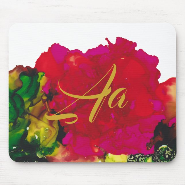 Mousepad "Magenta Flower" (Front)