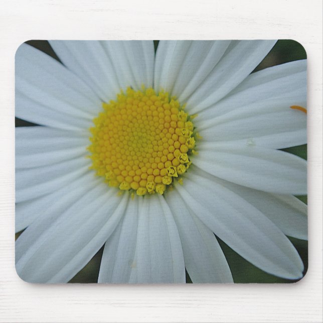 Mousepad Margerite in weiss (Front)