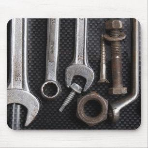 MousePad: mechanics bench tool Mouse Pad