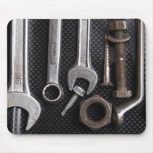 MousePad: mechanics bench tool Mouse Pad (Front)