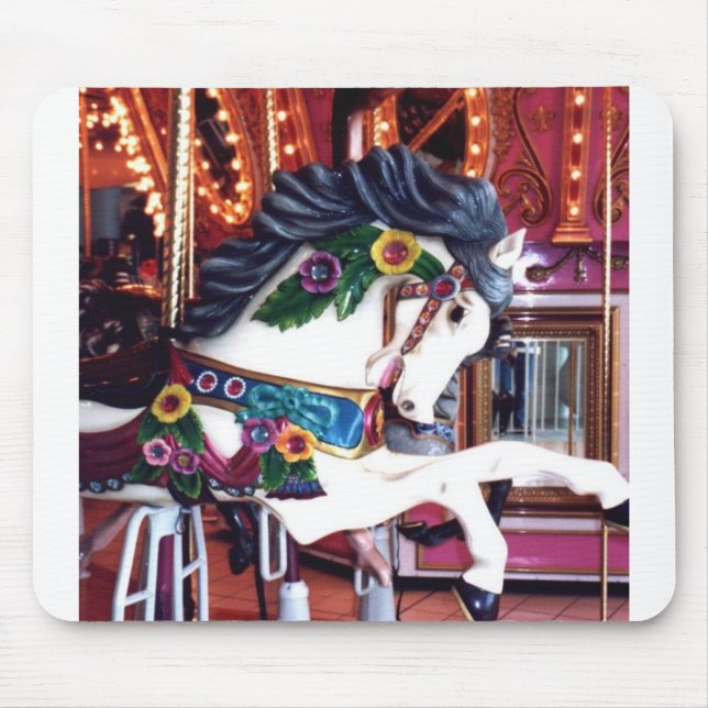 Mousepad - Merry-go-round Horse (Front)