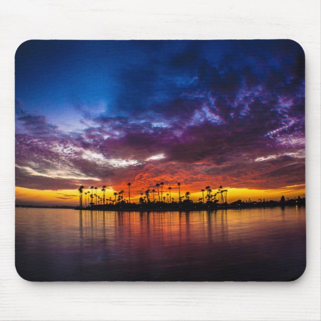Mousepad - Mission Bay Rainbow Sunset (Front)