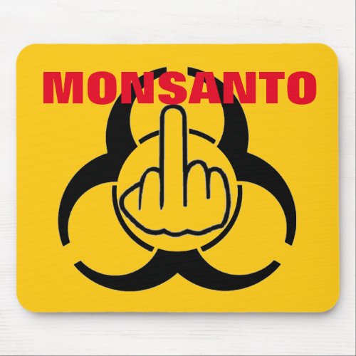 Mousepad Monsanto Bio Hazard Flip