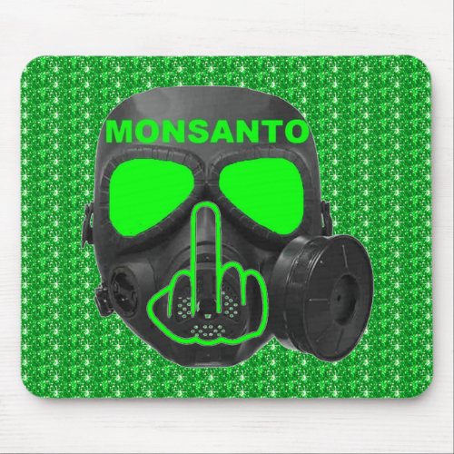 Mousepad Monsanto Gas Mask Flip