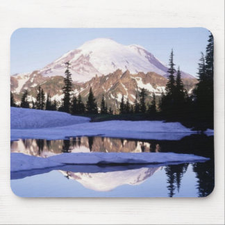 Mousepad Mt Rainer Snow Scene