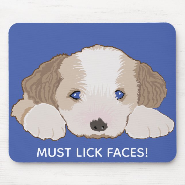 Mousepad Must Lick Faces/Furry Baby (Front)