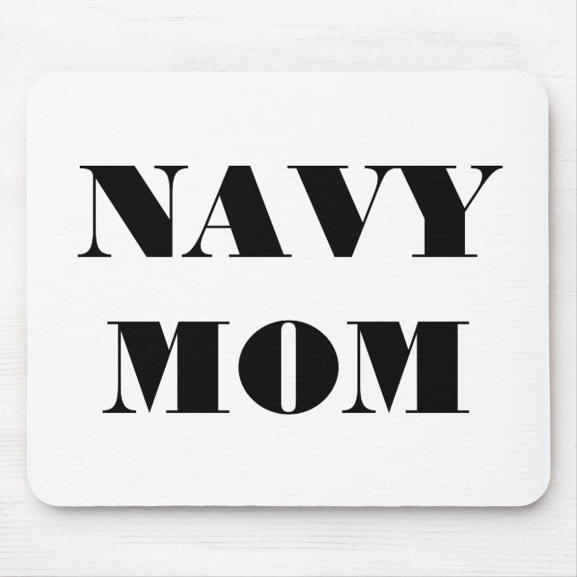 Mousepad Navy Mom (Front)