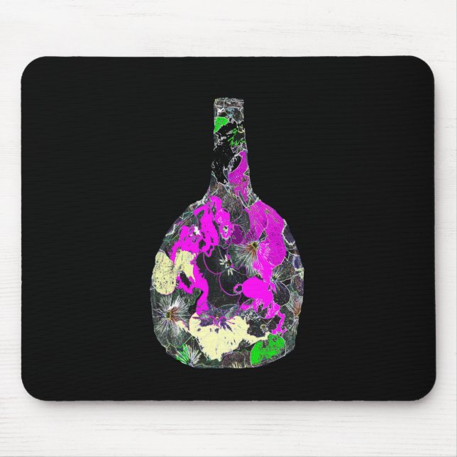 mousepad of a colorful vase  (Front)