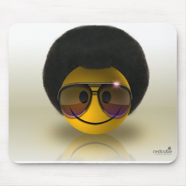 Mousepad of the Smile Afro (Front)