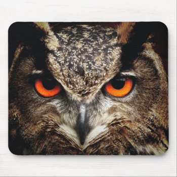 Mousepad - Owl by online_store at Zazzle