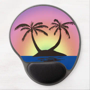 Mousepad - Palm Island at Sunset (Front)