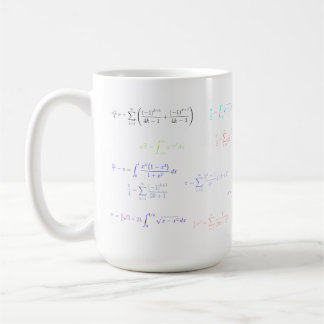Mousepad - pi formulation coffee mug
