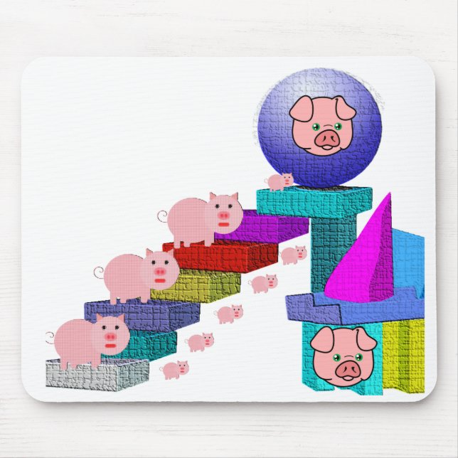 Mousepad Pig (Front)